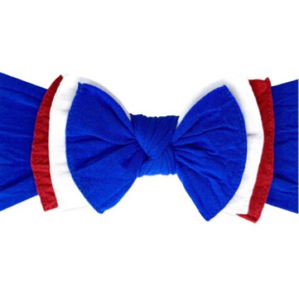 Baby Bling Red, White & Blue Headband